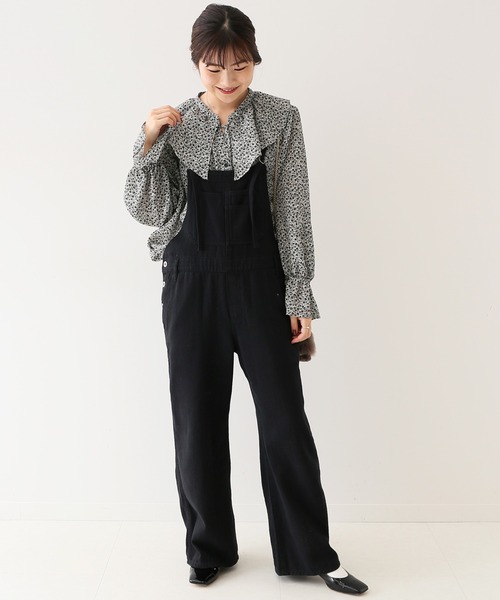 SLOBE IENA（スローブイエナ）の「フリルカラーブラウス【手洗い可能】◆（シャツ/ブラウス・レディース・ブラック/ナチュラル/パープル系その他・FREE）」の16枚目の写真