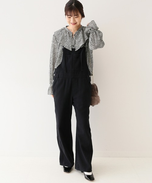 SLOBE IENA（スローブイエナ）の「フリルカラーブラウス【手洗い可能】◆（シャツ/ブラウス・レディース・ブラック/ナチュラル/パープル系その他・FREE）」の22枚目の写真