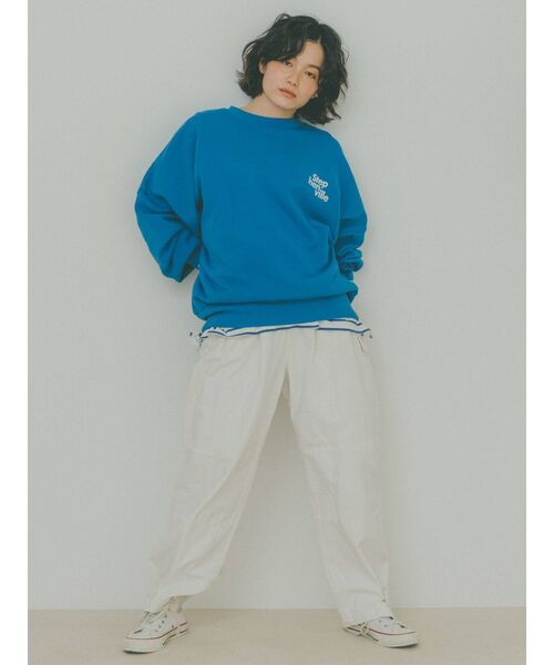 Ungrid（アングリッド）の「ヘムデザインミリタリーパンツ（その他パンツ・レディース・オフホワイト/カーキ・SMALL/MEDIUM）」の10枚目の写真