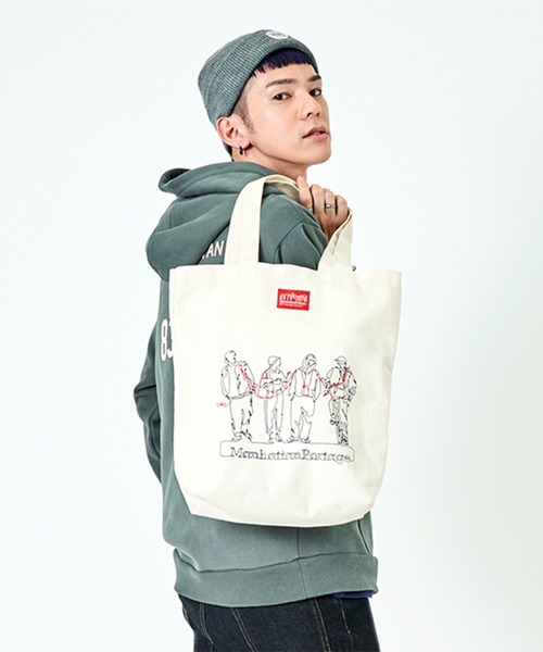Manhattan Portage（マンハッタンポーテージ）の「Casual Tote Canvas Art 2021（トートバッグ・メンズ・ナチュラル/ブラック・MEDIUM）」の13枚目の写真