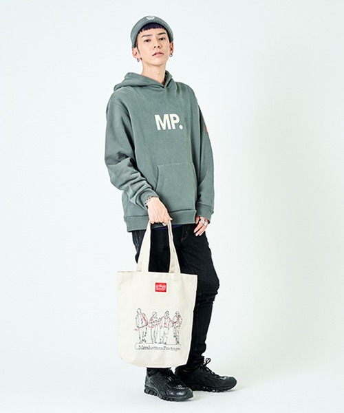 Manhattan Portage（マンハッタンポーテージ）の「Casual Tote Canvas Art 2021（トートバッグ・メンズ・ナチュラル/ブラック・MEDIUM）」の14枚目の写真