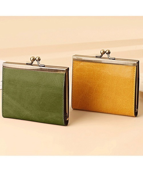 DEVICE（デバイス）の「本革 パステルカラー マネークリップ 財布 パスケース カード入れ（札入れ/マネークリップ・レディース・ブラック/ブラウン/イエロー/グリーン・FREE）」の9枚目の写真