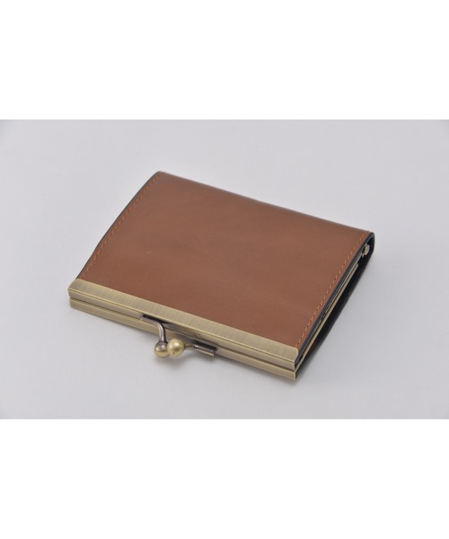 バーバリーパスケースマネークリップ BOX型小銭入れ付きマネークリップ - No,496 leather