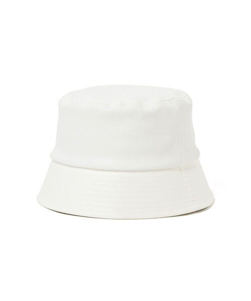 Ray BEAMS（レイビームス）の「Ray BEAMS / デニム バケット ハット（ハット・レディース・ホワイト/ブラック・ONE SIZE）」の4枚目の写真