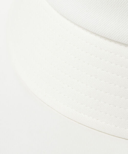 Ray BEAMS（レイビームス）の「Ray BEAMS / デニム バケット ハット（ハット・レディース・ホワイト/ブラック・ONE SIZE）」の5枚目の写真