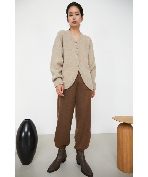 Back volume knit cardigan（カーディガン/ボレロ）｜RIM.ARK