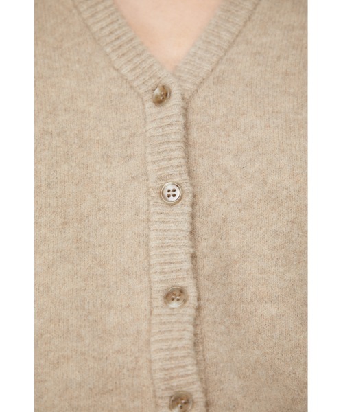 RIM.ARK(リムアーク)の「Back volume knit cardigan(カーディガン/ボレロ・レディース・グリーン/ブラック/ベージュ・FREE)」の18枚目の写真