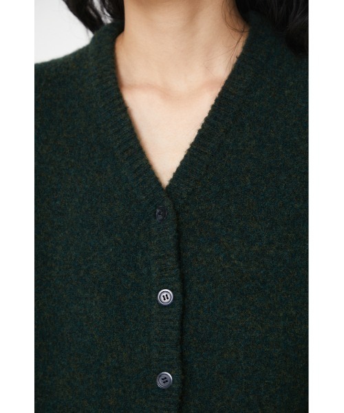 RIM.ARK(リムアーク)の「Back volume knit cardigan(カーディガン/ボレロ・レディース・グリーン/ブラック/ベージュ・FREE)」の20枚目の写真