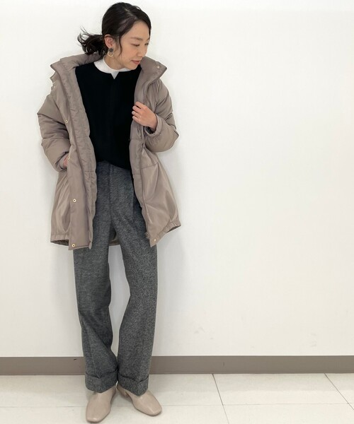 DRESKIP（ドレスキップ）の「◆ボリュームダウンコート（ダウンジャケット/コート・レディース・ブラック/ブラウン系その他・03/02）」の5枚目の写真