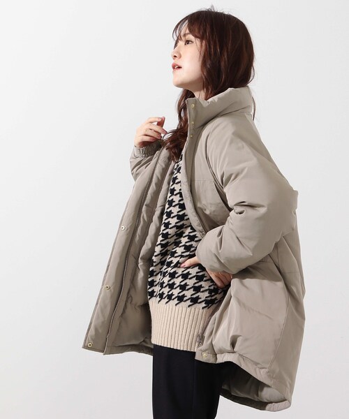 DRESKIP（ドレスキップ）の「◆ボリュームダウンコート（ダウンジャケット/コート・レディース・ブラック/ブラウン系その他・03/02）」の7枚目の写真