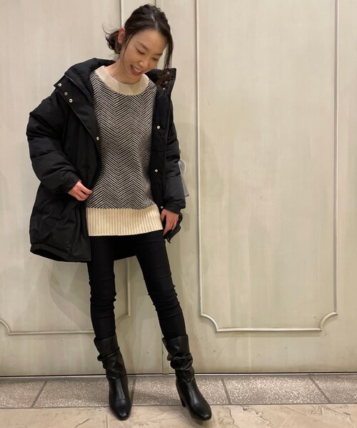 DRESKIP（ドレスキップ）の「◆ボリュームダウンコート（ダウンジャケット/コート・レディース・ブラック/ブラウン系その他・03/02）」の12枚目の写真