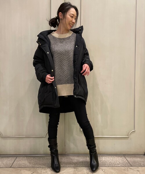 DRESKIP（ドレスキップ）の「◆ボリュームダウンコート（ダウンジャケット/コート・レディース・ブラック/ブラウン系その他・03/02）」の13枚目の写真