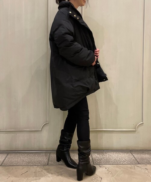 DRESKIP（ドレスキップ）の「◆ボリュームダウンコート（ダウンジャケット/コート・レディース・ブラック/ブラウン系その他・03/02）」の14枚目の写真