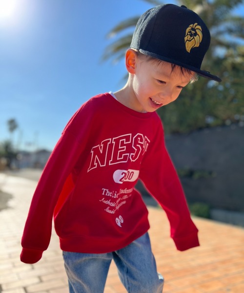 NESTA BRAND(ネスタブランド)の「NESTA KIDS(ネスタキッズ) / ライオン刺繍キャップ(キャップ・キッズ・ブラック系その他/ブルー/ブラック/グリーン系カモフラージュ/レッド・FREE)」の14枚目の写真