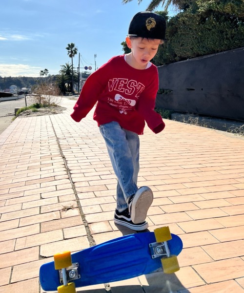 NESTA BRAND(ネスタブランド)の「NESTA KIDS(ネスタキッズ) / ライオン刺繍キャップ(キャップ・キッズ・ブラック系その他/ブルー/ブラック/グリーン系カモフラージュ/レッド・FREE)」の12枚目の写真