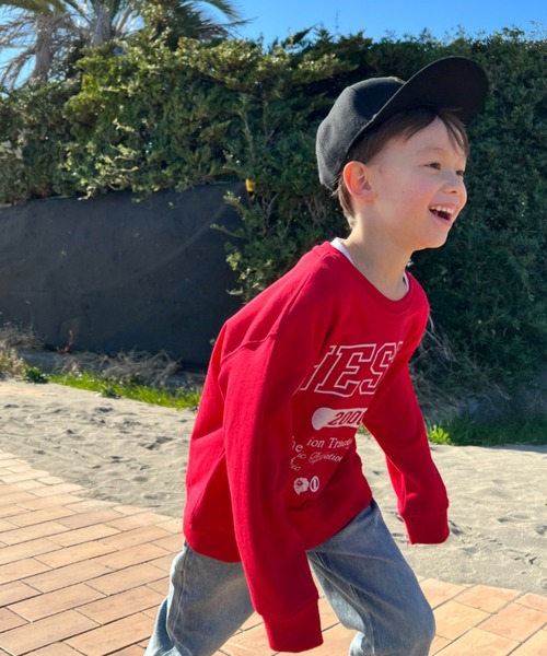 NESTA BRAND(ネスタブランド)の「NESTA KIDS(ネスタキッズ) / ライオン刺繍キャップ(キャップ・キッズ・ブラック系その他/ブルー/ブラック/グリーン系カモフラージュ/レッド・FREE)」の15枚目の写真