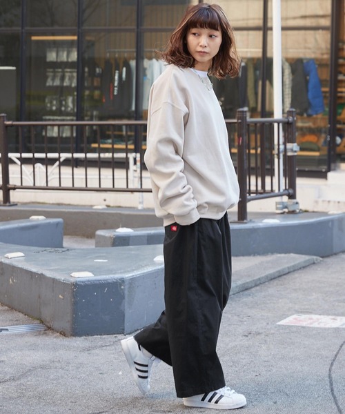 Dickies(ディッキーズ)の「Dickies/ディッキーズ オーバーサイズリラックスワイドパンツ(その他パンツ・レディース・ブラック/サックスブルー/ピンク/イエロー/グレー系その他・M/L)」の17枚目の写真
