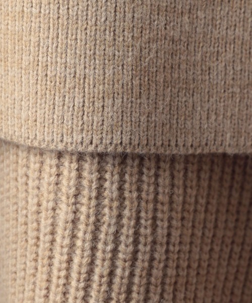 Heather(ヘザー)の「セーラーカラーニットカーディガン 263123(カーディガン/ボレロ・レディース・アイボリー/ベージュ/ブルー・FREE)」の13枚目の写真