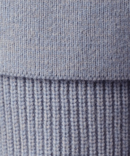 Heather(ヘザー)の「セーラーカラーニットカーディガン 263123(カーディガン/ボレロ・レディース・アイボリー/ベージュ/ブルー・FREE)」の8枚目の写真