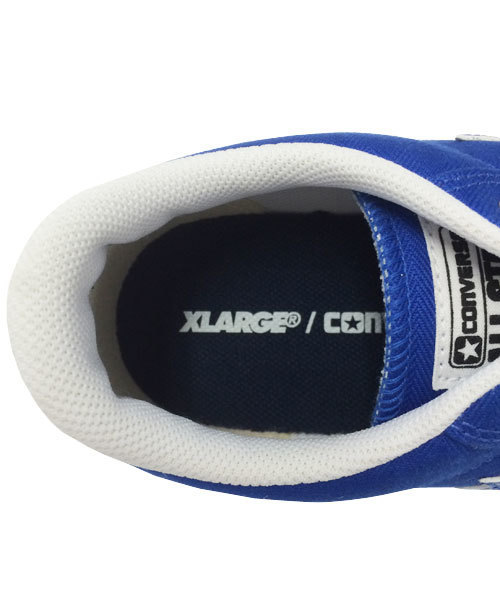 XLARGE(エクストララージ)の「XLARGE×CONVERSE HB OX(スニーカー・メンズ・ホワイト/ブルー・27cm/26.5cm/29cm/27.5cm/28cm/26cm)」の9枚目の写真