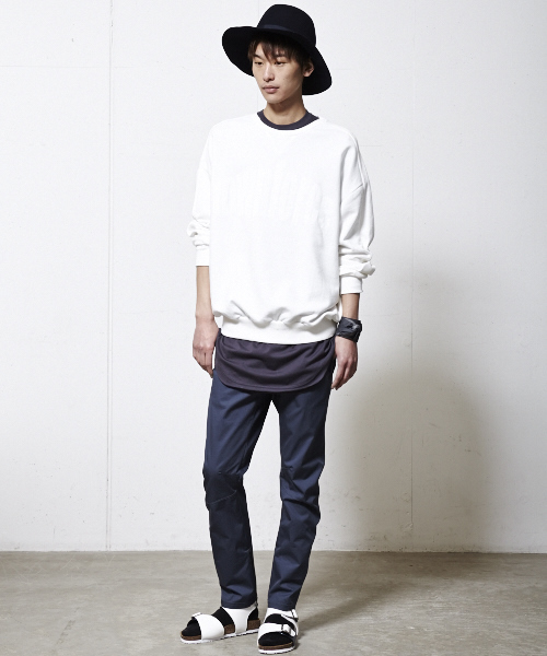 DISCOVERED（ディスカバード）の「DISCOVERED　『TOWNFORCE』スウェットトップス（スウェット・メンズ・ブラック/ホワイト・2）」の11枚目の写真