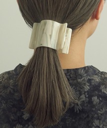 GOLDY | ワイド ウェーブ アセチ ヘアー クリップ(バレッタ/ヘアクリップ)