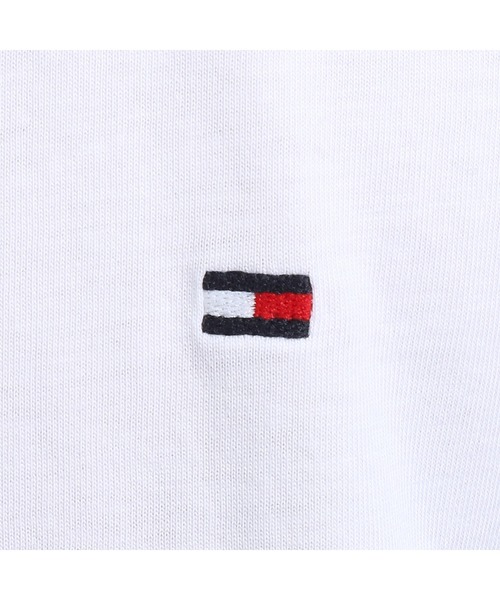 TOMMY HILFIGER（トミーヒルフィガー）の「HILFIGERバックロゴTシャツ（Tシャツ/カットソー・メンズ・カーキ/ホワイト/ブラック/レッド・X-LARGE/MEDIUM/LARGE/SMALL/XX-LARGE）」の13枚目の写真