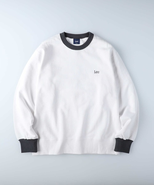 Lee（リー）の「【Lee】バックプリントリンガークルーネックスウェット（スウェット・メンズ・ホワイト・XL/L/M）」の10枚目の写真