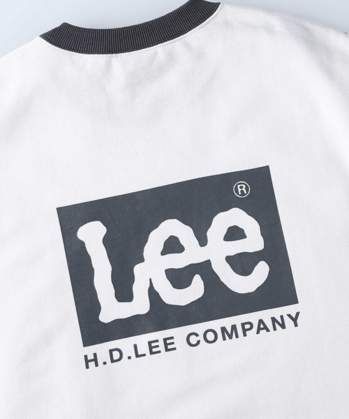 Lee（リー）の「【Lee】バックプリントリンガークルーネックスウェット（スウェット・メンズ・ホワイト・XL/L/M）」の7枚目の写真