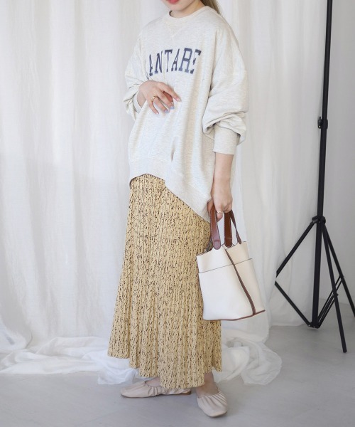 Bab（バブ）の「パイピングカラープリーツワンピース（ワンピース・レディース・ブラック/ベージュ/ブラウン・M）」の10枚目の写真