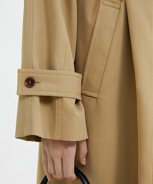 Fano Studios(ファノ ストゥディオズ)の「【Fano Studios】Waist belt straight trench coat FC22W019(トレンチコート・レディース・ベージュ・L/M/S)」の10枚目の写真