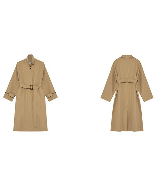 Fano Studios(ファノ ストゥディオズ)の「【Fano Studios】Waist belt straight trench coat FC22W019(トレンチコート・レディース・ベージュ・L/M/S)」の12枚目の写真