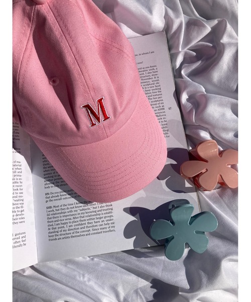 WC（ダブル シー）の「イニシャルロゴキャップ（キャップ・レディース・ホワイト/ブラック/ピンク/グリーン・FREE）」の10枚目の写真