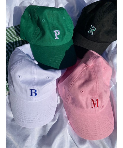 WC（ダブル シー）の「イニシャルロゴキャップ（キャップ・レディース・ホワイト/ブラック/ピンク/グリーン・FREE）」の13枚目の写真