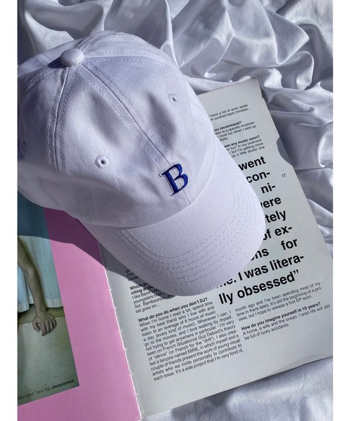 WC（ダブル シー）の「イニシャルロゴキャップ（キャップ・レディース・ホワイト/ブラック/ピンク/グリーン・FREE）」の7枚目の写真