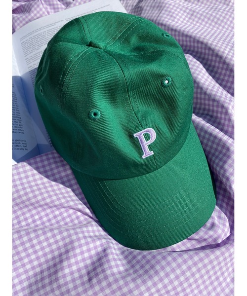 WC（ダブル シー）の「イニシャルロゴキャップ（キャップ・レディース・ホワイト/ブラック/ピンク/グリーン・FREE）」の9枚目の写真