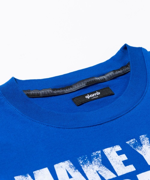 glamb（グラム）の「Skate Styles CS / スケートスタイルカットソー（Tシャツ/カットソー・メンズ・ブルー/ブラック/ホワイト・M/S/L）」の9枚目の写真