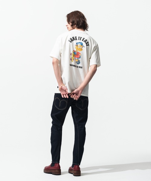 glamb（グラム）の「Skate Styles CS / スケートスタイルカットソー（Tシャツ/カットソー・メンズ・ブルー/ブラック/ホワイト・M/S/L）」の18枚目の写真