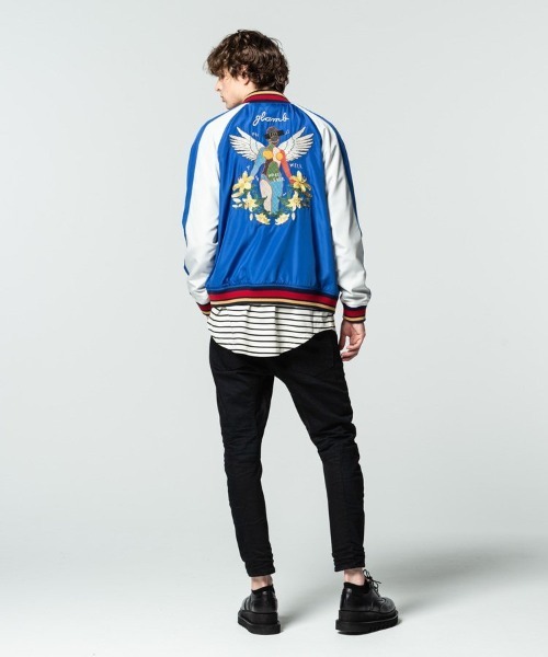 glamb(グラム)の「【glamb】Border long sleeve CS(Tシャツ/カットソー・メンズ・ブラック×グリーン/ホワイト×ブラック・M/L)」の7枚目の写真