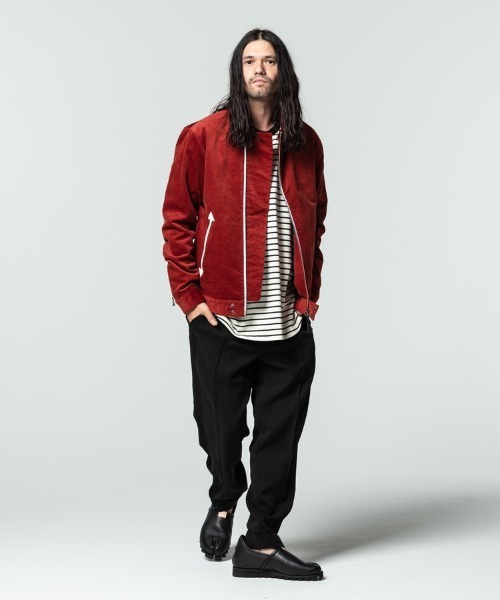 glamb(グラム)の「【glamb】Border long sleeve CS(Tシャツ/カットソー・メンズ・ブラック×グリーン/ホワイト×ブラック・M/L)」の10枚目の写真