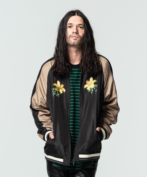 glamb(グラム)の「【glamb】Border long sleeve CS(Tシャツ/カットソー・メンズ・ブラック×グリーン/ホワイト×ブラック・M/L)」の15枚目の写真