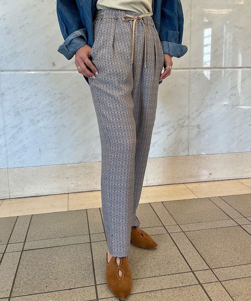 BRISEMY（ブライズミー）の「Brisemy　プリントイージーパンツ 2210801（その他パンツ・レディース・ピンク・38）」の11枚目の写真