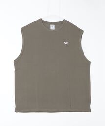 JEMORGAN 胸ワッペンノースリーブ 天竺