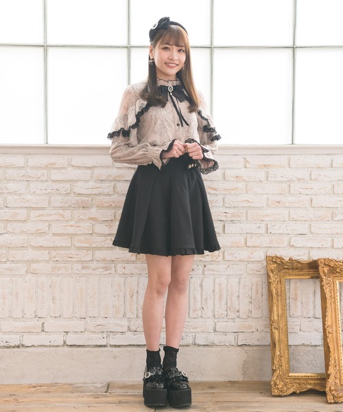 ROJITA（ロジータ）の「ビジュベルトタッキングスカート（スカート・レディース・ブラック/ピンク/ブルー・FREE）」の20枚目の写真