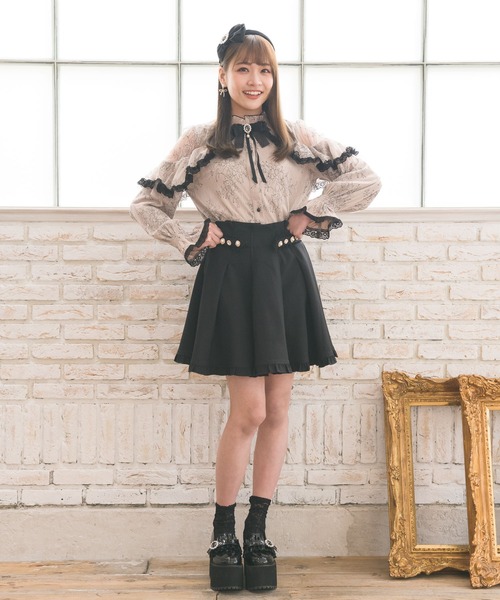 ROJITA（ロジータ）の「ビジュベルトタッキングスカート（スカート・レディース・ブラック/ピンク/ブルー・FREE）」の21枚目の写真