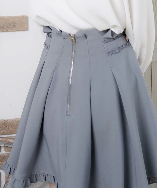 ROJITA（ロジータ）の「ビジュベルトタッキングスカート（スカート・レディース・ブラック/ピンク/ブルー・FREE）」の7枚目の写真