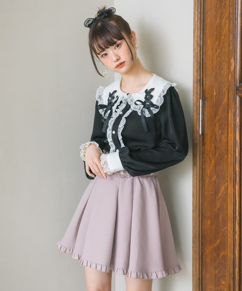 ROJITA（ロジータ）の「ビジュベルトタッキングスカート（スカート・レディース・ブラック/ピンク/ブルー・FREE）」の17枚目の写真