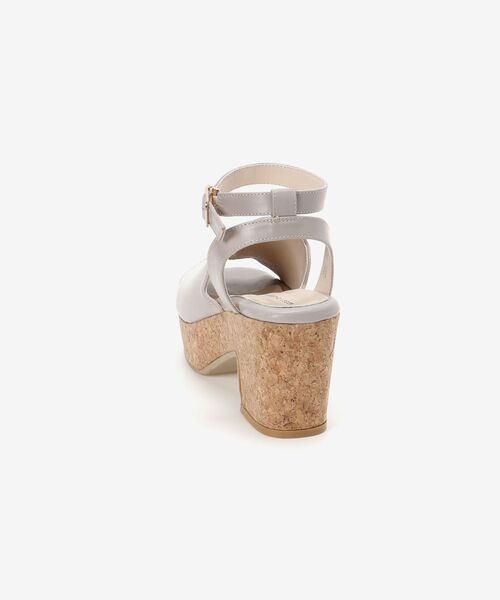 MAJESTIC LEGON（マジェスティックレゴン）の「スカラップリボンsetサンダル（サンダル・レディース・ホワイト系その他/グレイッシュベージュ/ライトグレー/ブラック・SMALL/MEDIUM/LARGE/X-LARGE）」の16枚目の写真