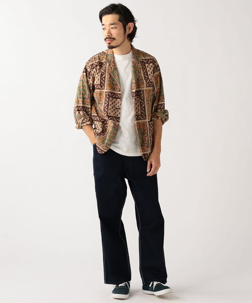 ★近年モデル★ BEAMS＋ カフスジャケット コーデュロイ ペイズリー L BEAMS PLUS（ビームスプラス）の「BEAMS PLUS / ペイズリー