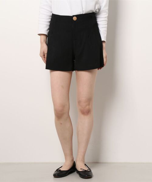 titty＆Co. PETIT by poyo（ティティーアンドコープティバイポヨ）の「【titty&Co.PETIT by POYO】タックショートパンツ（その他パンツ・レディース・アイボリー/ブラック・SMALL/MEDIUM）」の13枚目の写真